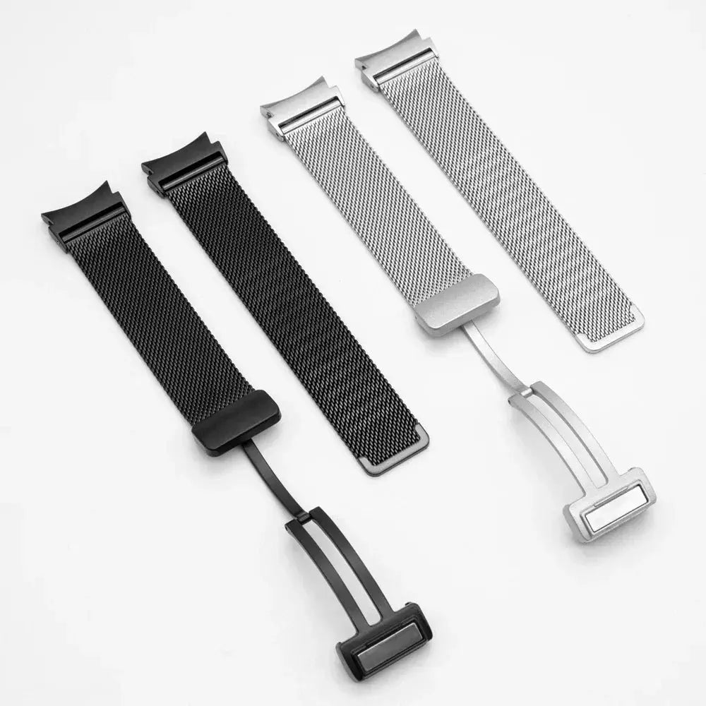 Quick Fit Stainless Steel Strap for Galaxy Watch 7/6/5/5pro 40 44 45 Milanese for Samsung Galaxy Watch 6 Classic 43mm 47mm Belt Pinnacle Luxuries