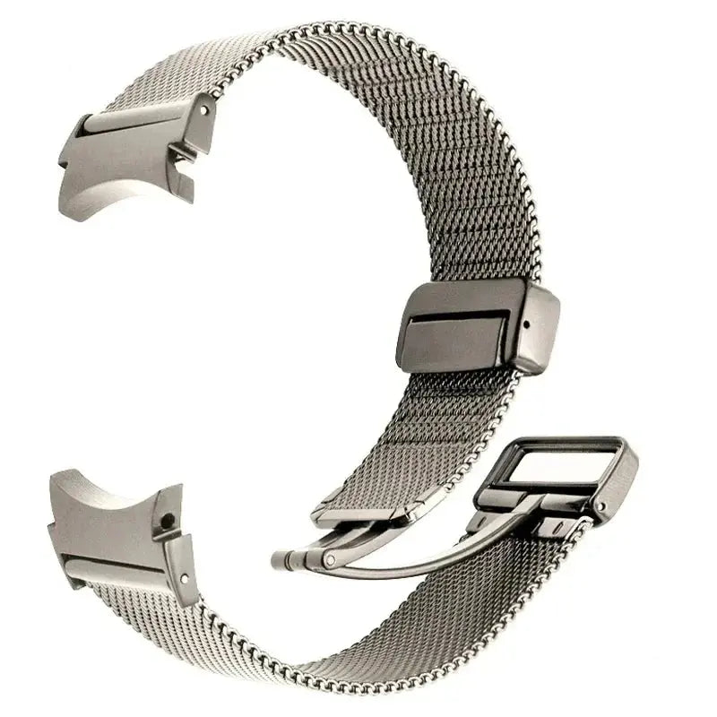Quick Fit Stainless Steel Strap for Galaxy Watch 7/6/5/5pro 40 44 45 Milanese for Samsung Galaxy Watch 6 Classic 43mm 47mm Belt Pinnacle Luxuries
