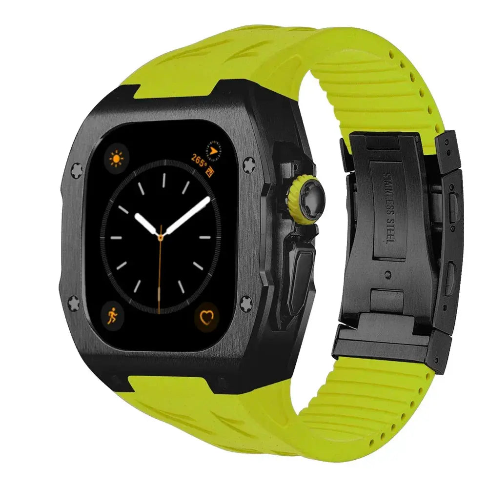 TitanCarbon Luxury Modification Kit for Apple Watch Ultra 2/1 - Pinnacle Luxuries