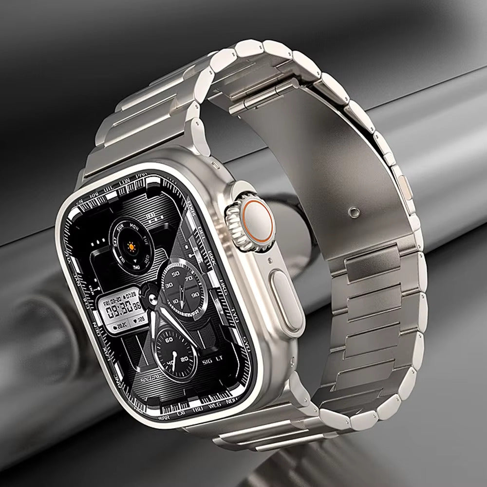 TitaniumGuard Elite Luxury Band for Apple Watch