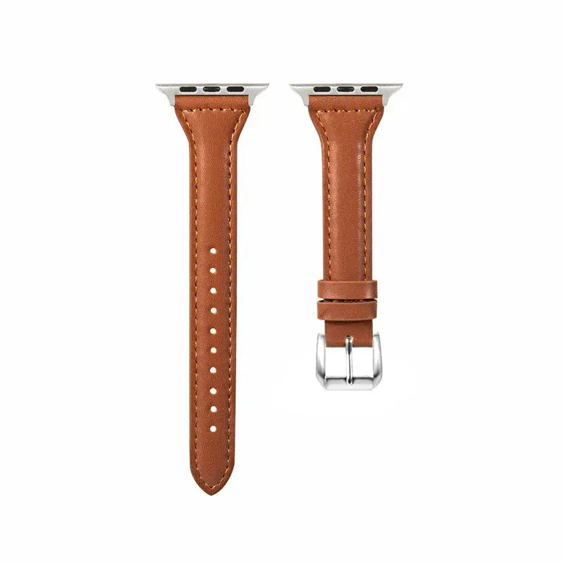 Ethereal Slim Genuine Leather Band for Apple Watch