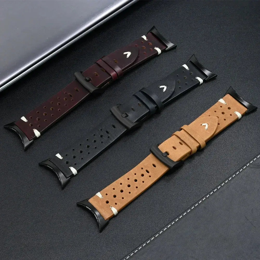 Leather Strap for Google Pixel Watch 3 45mm Wristband Replaced Accessories Band for Google Pixel Watch 3 2 1 41mm Men Bracelet Pinnacle Luxuries