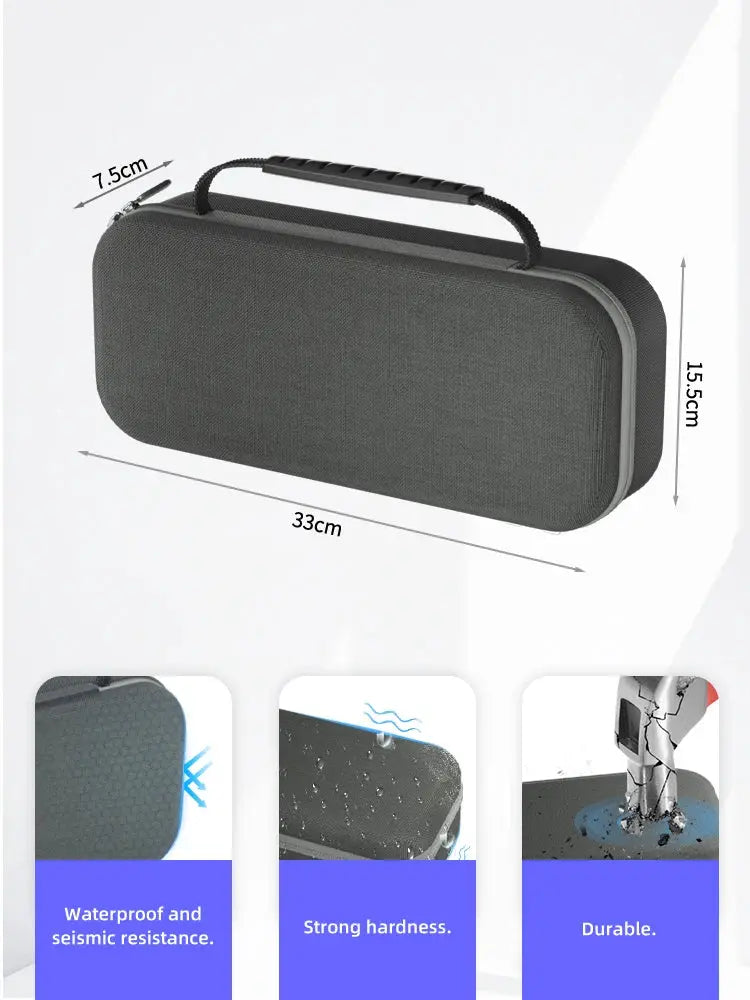 Portable Case Bag for PS Portal Case EVA Hard Carry Storage Bag For Sony PlayStation 5 Portal Handheld Game Console Accessories Pinnacle Luxuries