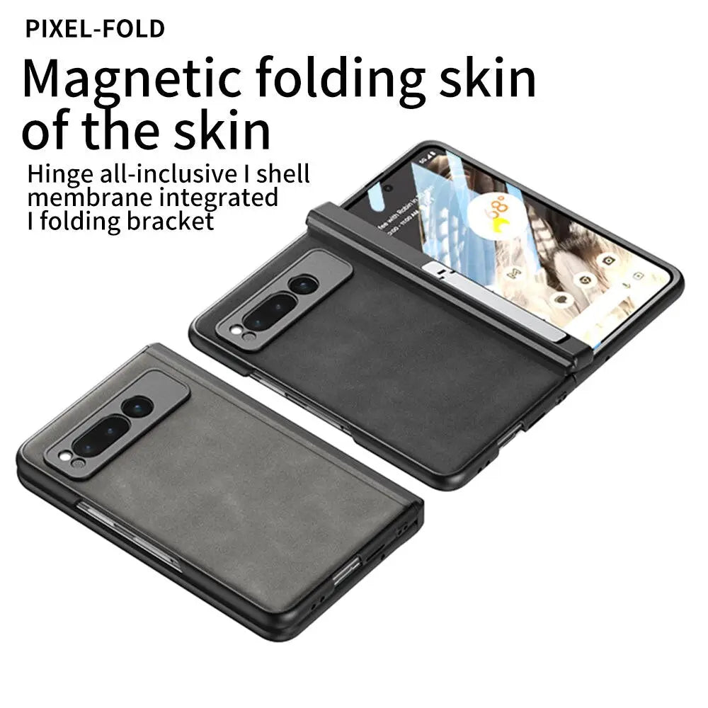 ProGuard Matte Leather Case For Pixel Fold Phone Pinnacle Luxuries