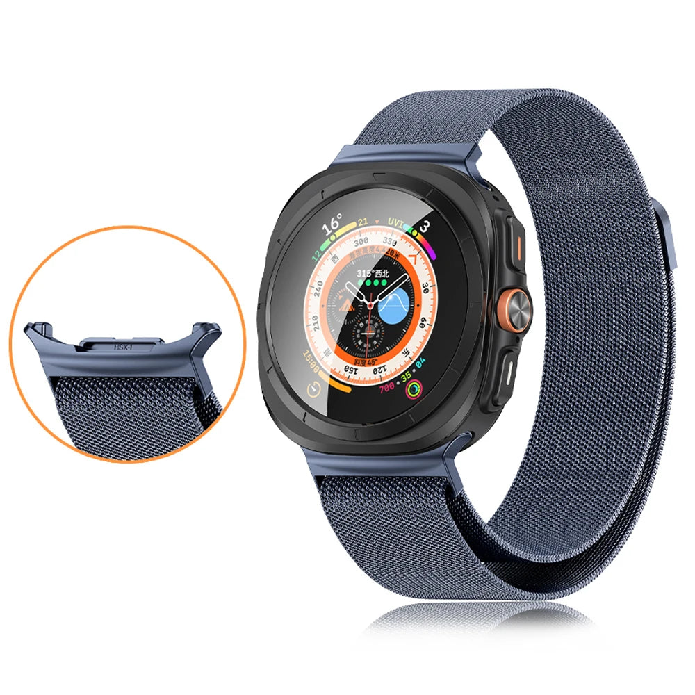 Elegant Milanese Loop Band for Samsung Galaxy Watch 7 Ultra 47mm