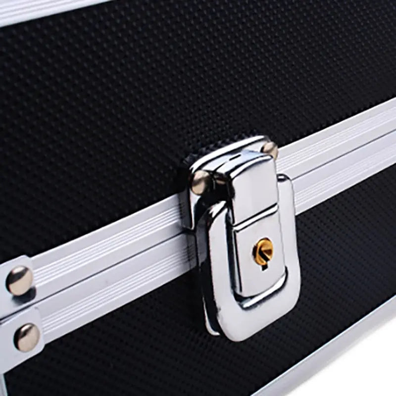 66 Slots Watch Storage Box Aluminum Alloy Watch Suitcase Portable Watch Display Box Pinnacle Luxuries