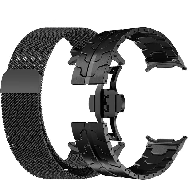 Titanium DuoFlex Band Set – The Ultimate 2-in-1 Upgrade for Samsung Galaxy Watch Ultra 47mm