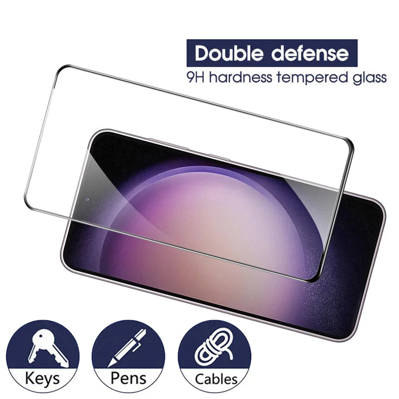 CrystalClear Tempered Glass Screen Protector for Samsung Galaxy S25 Series