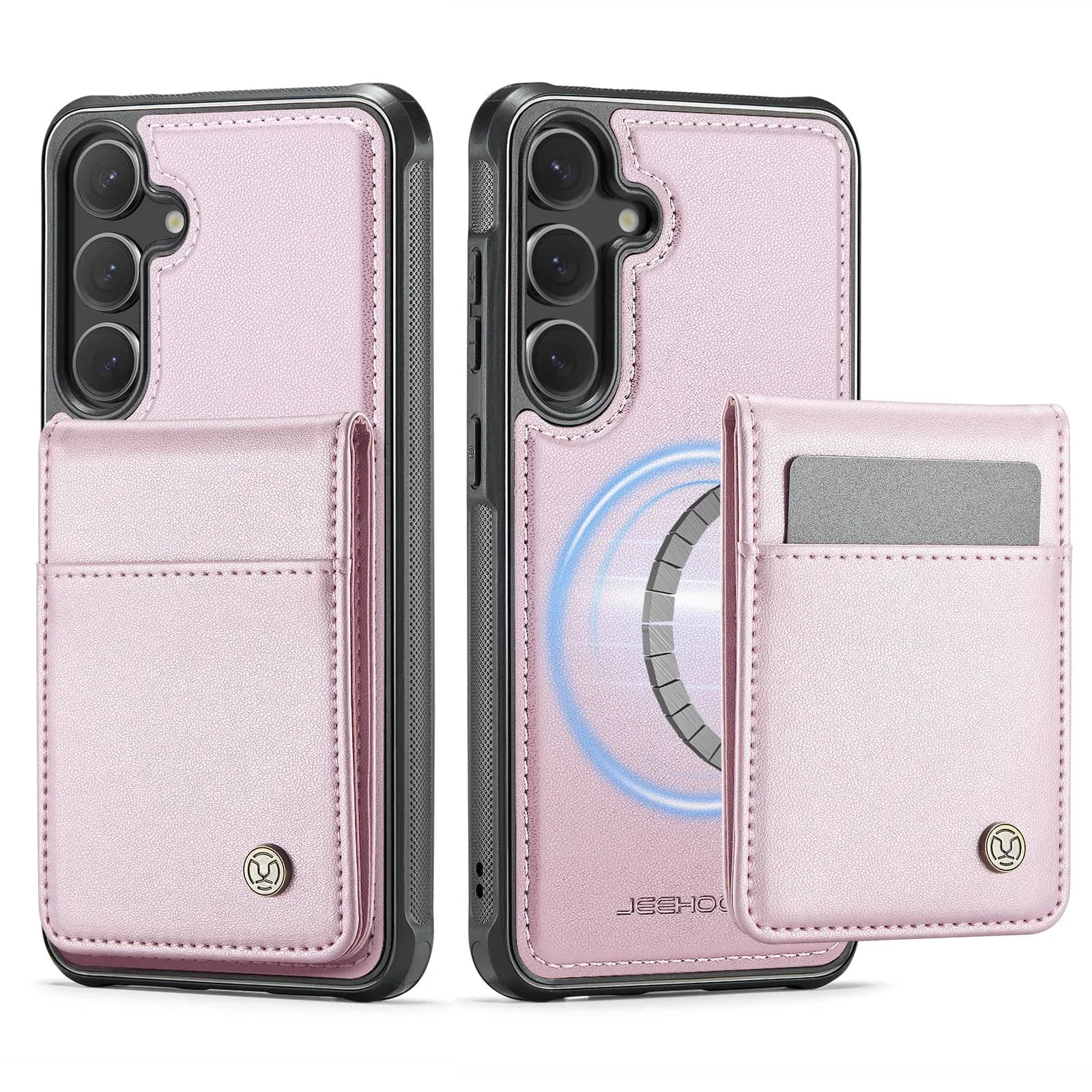 Premium Magnetic Wallet Case for Samsung Galaxy S25, S24, and Ultra – 2-in-1 Detachable Design