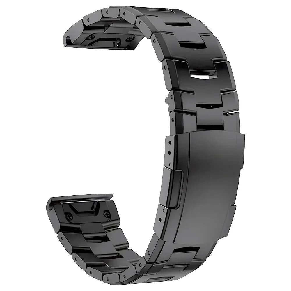 GarminGuard Titanium Elite Band – Precision Crafted for Garmin Fenix 8 AMOLED