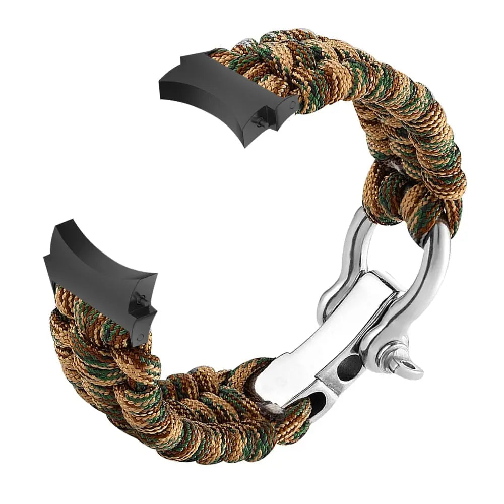 PL Paracord Rope Survivalist Workout Band For Samsung Galaxy Watch 6 5 4 Pinnacle Luxuries