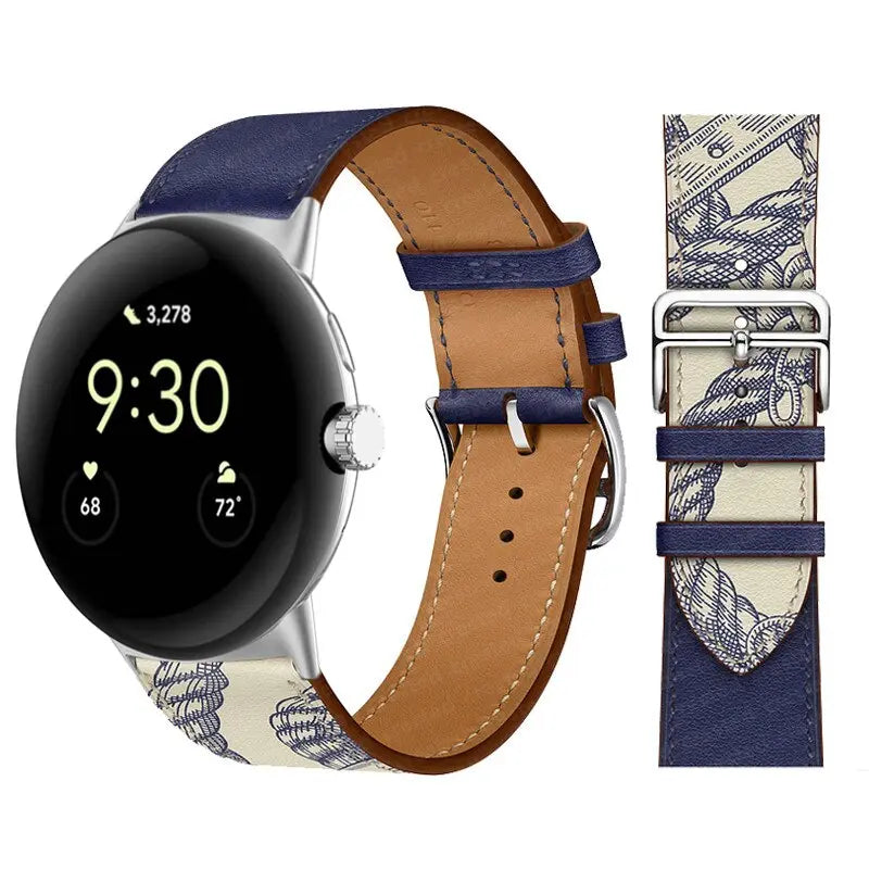 Pinnacle Premium Leather Band For Pixel Watch - Pinnacle Luxuries