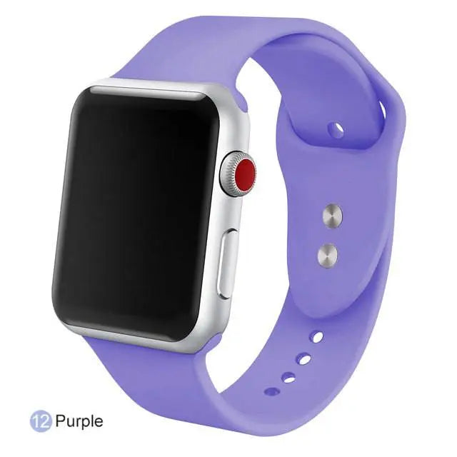 Pinnacle Sport Fitness Silicone Apple Watch Band - Pinnacle Luxuries