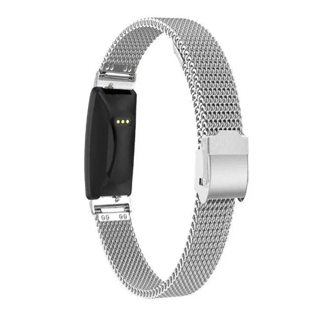 Fitbit Inspire Hr Stainless Steel Mesh Loop Band - Pinnacle Luxuries